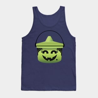 McWitch Halloween Bucket Tank Top